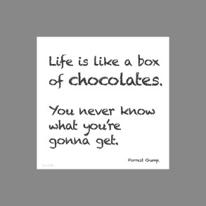 Citater - Box of chocolates